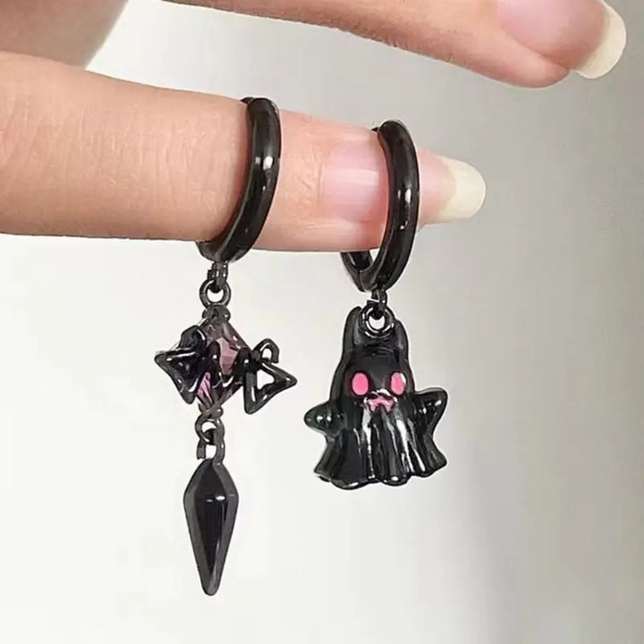 Ghostly Skull Earrings