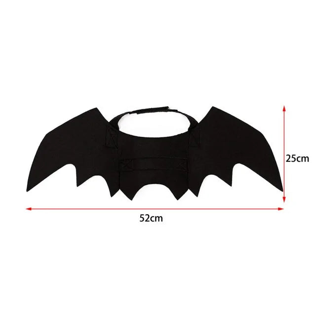 Halloween Pet Clothes Black Bat