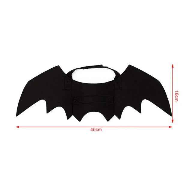 Halloween Pet Clothes Black Bat